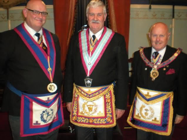 Gloucestershire & Herefordshire fraternal visit to Loyal Monmouth Lodge